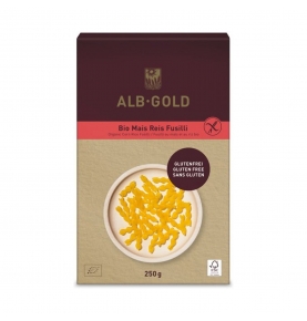 Espiral maíz y arroz Bio S/Gluten, Alb-Gold (250g)  de ALB-GOLD