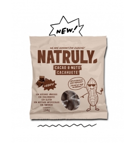 Cacahuete recubierto de Choco Negro, Natruly (150g)  de Natruly