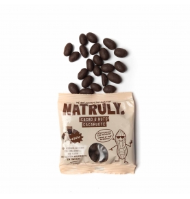 Cacahuete recubierto de Choco Negro, Natruly (150g)  de Natruly
