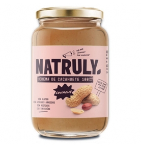 Crema de Cacahuete Crunchy , Natruly (500g)  de Natruly