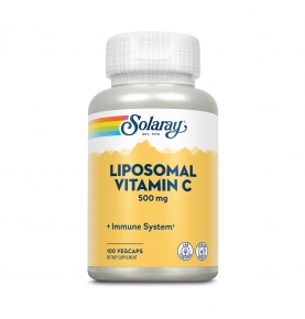 Vitamina C Liposomal 500mg, Solaray (100 cápsulas)  de Solaray