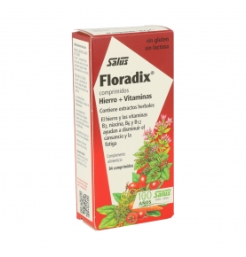 Floradix Hierro y vitaminas, Salus (84 comprimidos)  de