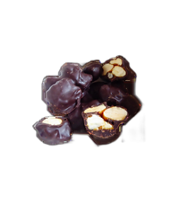 Rocas de almendra marcona y chocolate negro Bio, Massaxuxes (125g)  de Massaxuxes