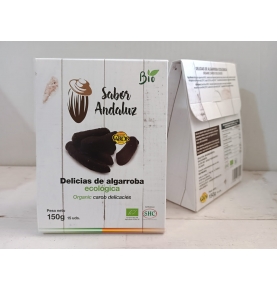 Cesta de navidad sin azúcar de algarroba, SanoBio (12 productos)  de Chocolates La Virgitana - Sabor Andaluz