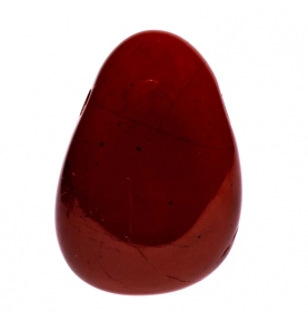 Colgante de jaspe rojo perforado sin hilo (2,5cm)  de