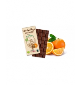 Chocolate negro con naranja Bio, Solé (100g)  de Chocolates Solé