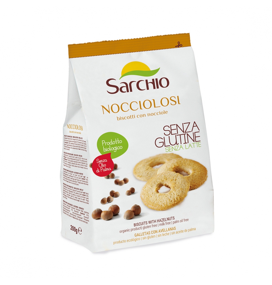 Galletas con avellanas Bio, Sarchio (200g)  de Sarchio