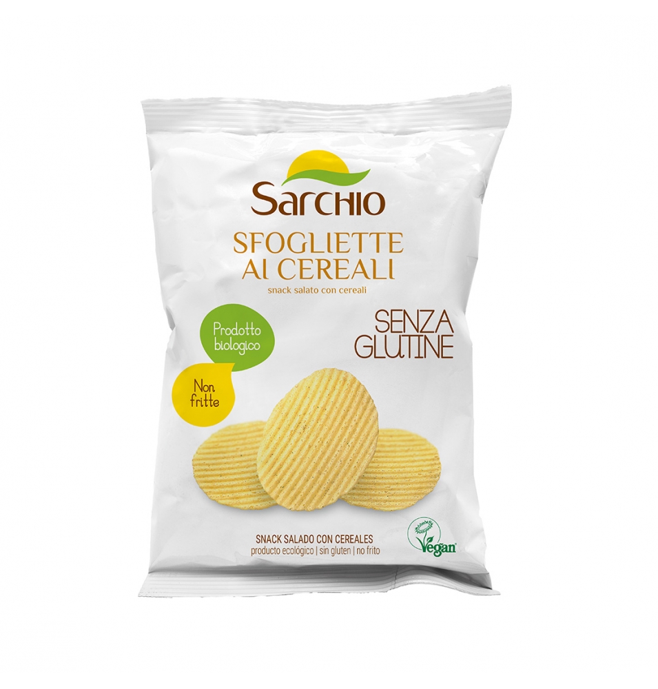 Snack salado con cereales sin gluten Bio Sarchio (55g)  de Sarchio